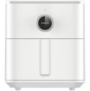 Xiaomi Smart Air Fryer 6.5L Freidora de Aire Inteligente - 1800W - Conveccion 360° - Rango 40‑220°C - Funcion Desengrase - Pantalla OLED - Control por App Xiaomi Home y Google Assistant - Capacidad 6.5L - Color Blanco
