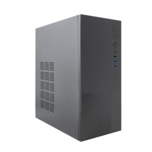 Coolbox PC M440 Caja Torre MicroATX - Tamaño Disco Soportado 3.5", 2.5" - USB-A 3.0 y Audio + Fuente de Alimentación - Color Negro