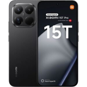 Xiaomi 15T Pro Smartphone Pantalla AMOLED 6.83" 1.5K 144Hz - 12GB - 1TB - Camara Triple Leica (50MP Summilux + Teleobjetivo 5x + Ultra Gran Angular) - Bateria 5500 mAh con Carga 90W - IP68 - Color Negro