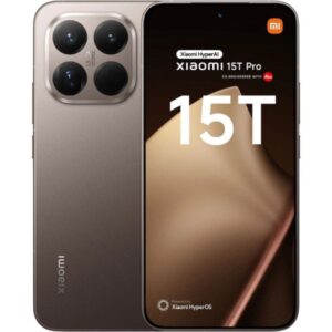 Xiaomi 15T Pro Smartphone Pantalla AMOLED 6.83" 1.5K 144Hz - 12GB - 1TB - Camara Triple Leica (50MP Summilux + Teleobjetivo 5x + Ultra Gran Angular) - Bateria 5500 mAh con Carga 90W - IP68 - Color Marron