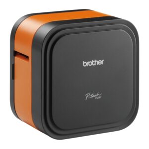 Brother PT-E920BT Rotuladora Electronica Bluetooth - 360 x 360 DPI - Ancho Max. de Cinta 36mm - Velocidad de Impresion 20mm/s - Color Negro/Naranja