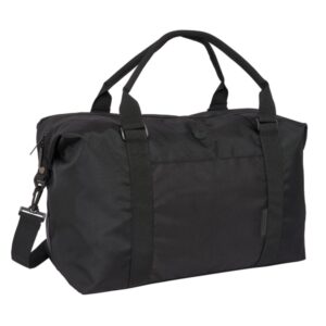 Safta F.C.Barcelona Premium Bolsa de Deporte - Bandolera Ajustable - Bolsillo Frontal - Interior Forrado - Cremalleras en 2 Direcciones - Bolsillos Internos - Color Negro