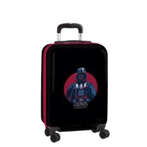 Safta Star Wars Digital Escape Maleta Trolley de Cabina 20” - Cierre con Candado - Interior Forrado - Bolsillo de Red - Ruedas Giratorias 360° - 40.1L - 345x200x550mm - Color Negro
