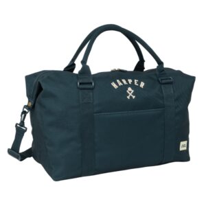 Safta Harper and Neyer Bolsa de Deporte - Bandolera Ajustable - Cierre de Iman - Interior Forrado - Cremalleras Bidireccionales - Asa Forrada - 43.35L - 500x220x290mm - Color Azul Marino
