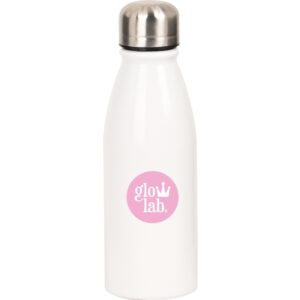 Safta Glowlab Amazing Botella Metalica de 500ml - 60x240mm - Color Blanco