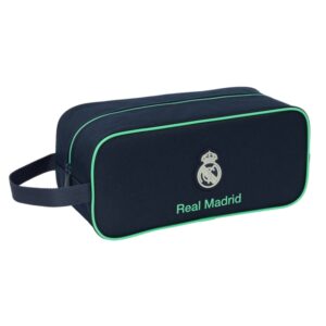 Safta Real Madrid 2ª Equipacion 25/26 Zapatillero - Asa Lateral - 7L - Material Resistente - 340x140x150mm - Color Azul Marino