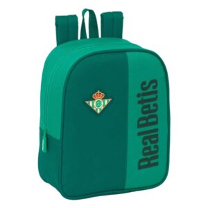 Safta Real Betis Balompie Mochila Guarderia - Adaptable a Carro - Tarjeta de Identificacion - Asa de Mano - Resistente al Agua - 220x100x270mm - Color Verde
