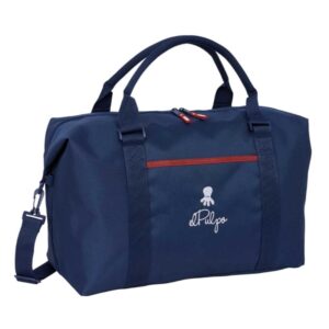 Safta el Pulpo Bolsa de Deporte - Bandolera Ajustable - Cierre de Iman - Interior Forrado - Cremalleras Bidireccionales - Asa Forrada - 43.35L - 500x220x290mm - Color Azul Marino