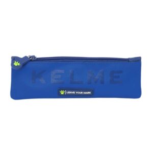 Safta Kelme Blue Portatodo - Cremallera - 0.10L - 200x10x60mm - Color Azul