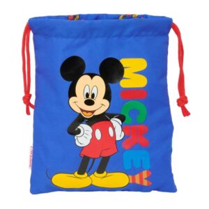 Safta Mickey Mouse Today Minisaco con Cordon de 1L - 200x250mm - Color Azul