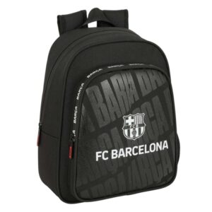 Safta F.C.Barcelona Mochila Infantil - Adaptable a Carro - Portabotellas - Hombreras Ergonomicas - Bolsillo Frontal - Asa de Mano Superior - 9L - 270x100x330mm - Color Negro