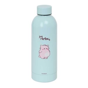 Safta Pembe The Pink Cat Botella Termo de 500ml - Acero Inoxidable - 70x225mm - Color Turquesa