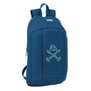 Safta Harper and Neyer Mini Mochila - Hombreras Acolchadas - Facil Acceso - Asa Superior - Uso Diario - 8.5L - Ergonomia - Ajustables - Seguridad - Versatil - 220x100x390mm - Color Azul Marino
