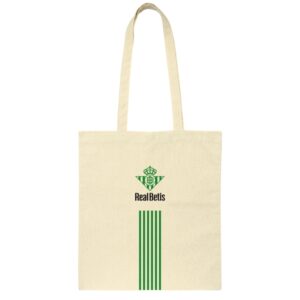 Safta Real Betis Balompie Tote Bag Bolsa de Tela - Asas de Mano - Color Beige