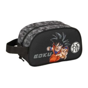 Safta Dragon Ball Neceser de 5L - Cremallera - Asa Lateral - Adapatable a Carro - 260x120x150mm - Color Negro