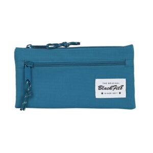 Safta Blackfit8 Egeo Portatodo - Bolsillo con Cremallera - 0.25L - 220x10x110mm - Color Azul