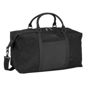 Safta Business Bolsa de Deporte - Extraible - Bolsillo Frontal - Interior Forrado - Cremalleras Bidireccionales - Bolsillos Internos - Asa Forrada - Versatil y Elegante - Color Negro