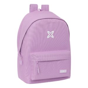 Safta Munich Basicos Lila Mochila para Portatil hasta 15.6" - Conector USB - Base Acolchada - Bolsillo Frontal - Hombreras Ergonomicas - Asa Superior - 24.55L - 310x180x440mm - Color Violeta
