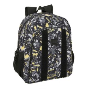 Safta Graffiti Splash Mochila - Adaptable a Carro - Bolsillos Laterales - Doble Tirador - Ergonomia Acolchada - Bolsillo Frontal - Asa Superior - 15L - 320x120x380mm - Multicolor