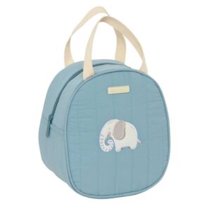 Safta Elefante Neceser Termo de 5.85L - Interior Forrado en Aluminio - Asa Superior - 190x140x220mm - Color Azul