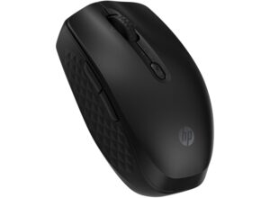 HP 425 Raton Inalambrico Bluetooth - 4000 DPI Multi‑Superficie - Conecta hasta 3 Dispositivos - Bluetooth 5.3 + Swift Pair - 6 Botones Programables - Clic Silencioso - Autonomia 24 Meses - Color Negro