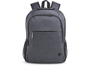 HP Prelude Pro Recycled Mochila para Portatil 15.6" - Resistente al Agua - Compartimento Acolchado - Bolsillo para Botella - Correas Acolchadas - Pasador para Trolley - Color Gris/Negro