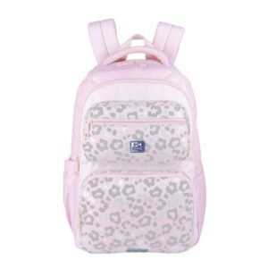 Oxford Dream Tech Animal Print Mochila Escolar 25L - 2 Compartimentos y 10 Bolsillos - Espalda Ergonomica Transpirable - Asas Acolchadas y Ajustables - Compartimento para Portatil - Color Rosa