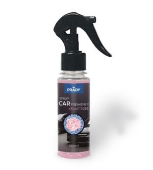 Prady Ambientador Coche Kelaat Rose - Frasco de 100 ml - Spray Pulverizador