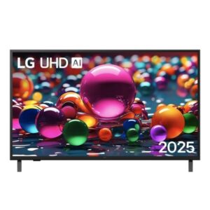 LG Televisor Smart TV 43" 4K UHD HDR10 - WiFi, HDMI, USB 2.0, RJ45, Wifi, Bluetooth - WebOS - Compatible con Alexa y Apple AirPlay2 - VESA 200x200mm