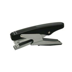 Bismark Grapadora de Tenaza - Capacidad de Grapado 20 Hojas - Diseño Ergonomico - Alta Durabilidad - Color Negro