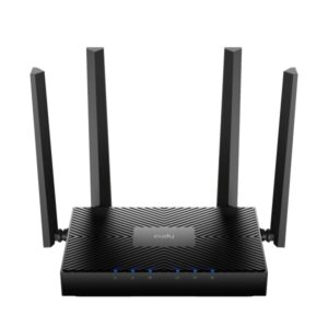 Cudy BE5000 Router WiFi 7 2.5G - Servidor y Cliente VPN - Ethernet 1Gbps - Soporta hasta 200 Dispositivos - Control en la Nube con App - Doble Banda hasta 5Gbps - 183.3x109x38mm - Color Negro