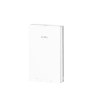 Cudy AX3000 Punto de Acceso para Pared - Doble Banda hasta 2402Mbps - WiFi 6 - Cobertura 60m2 - Soporta hasta 560 Dispositivos - PoE Pasivo - Autoreinicio - GbE Blindado - Color Blanco