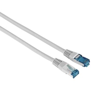 Hama Entry Cable de Red UTP RJ45 Cat-6 - Longitud 10m - Velocidad hasta 1Gbps - Blindado - Color Gris