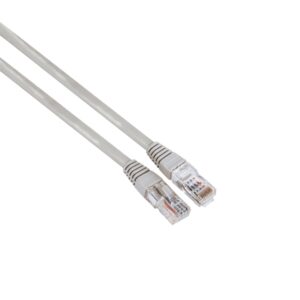 Hama Entry Cable de Red UTP RJ45 Cat-5e - Longitud 10m - Velocidad hasta 1Gbps - Color Gris