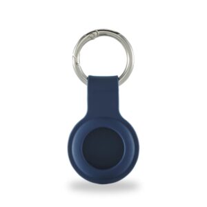 Hama Essential Funda para AirTag - Silicona Antiadherente - Color Azul