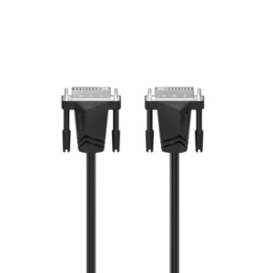 Hama Essential Cable DVI - Cable 1.5m - Wqhd  - Dual Link - Blindaje Doble - Color Negro