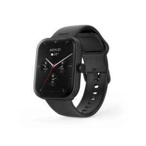 Hama 5000 Reloj Inteligente Smartwatch - Bluetooth 5.3 - Bateria 300mAh - Pantalla TFT 1.65" - IP68 - Pulsera de Silicona - 3.9x1.3x4.7cm - Color Negro
