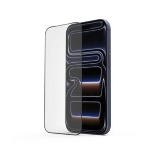 Hama Extreme Protect Cristal Protector para iPhone 17 Pro - Base de Montaje - Vidrio Templado - Antihuellas - Grado de Dureza 10H - Proteccion D3O - Color Transparente