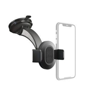 Hama Move Soporte de Coche para Smartphone - Ventosa para Parabrisas - Ancho Dispositivo de 5.5 a 8.5cm - Color Negro