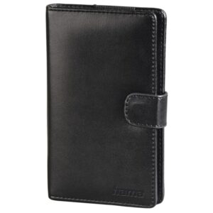 Hama Vegas Estuche para 5 Memorias USB - Universal - Cuero - 8.2x1.6x13.9cm - Color Negro
