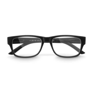 Hama Gafas de Lectura de +3.0 Dioptrias - Montura de Plastico Reciclado - Unisex - Color Negro