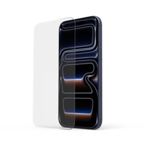 Hama Clear Protect Cristal Protector para iPhone 17 Pro Max - Antihuellas - Base de Montaje - Vidrio de Seguridad - Grado de Dureza 9H - Color Transparente