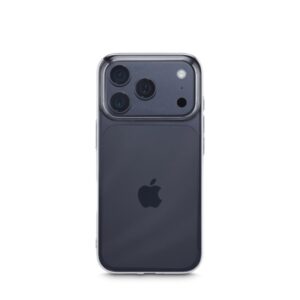 Hama Slim Protect Funda para iPhone 17 Pro - Antiamarilleo - Policarbonato - Bordes Elevados - Color Transparente