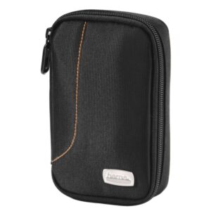 Hama Black Bird Funda para HDD de 2.5" - Proteccion contra Golpes - Poliester - Bolsillos Interiores - 11.5x3x17cm - Color Negro