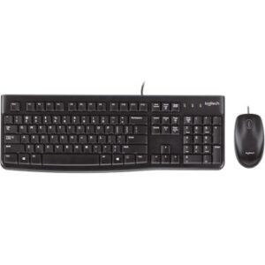 Logitech MK120 Pack USB Teclado Italiano + Raton 1000dpi 3 Botones - Uso Ambidiestro