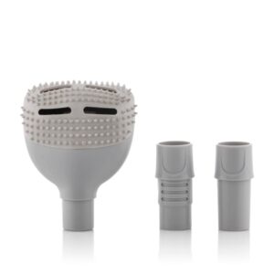 Innovagoods Smoovah Cepillo Quitapelos para Aspirador - Incluye 2 Adaptadores - Ideal para Mascotas - Universal - Facil Limpieza - 13x16x7cm - Color Gris