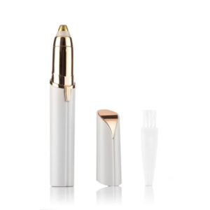 Innovagoods Depilador Electrico Inalambrico - Incluye Cepillo de Limpieza - Luz LED - 2x12.5cm - Color Blanco