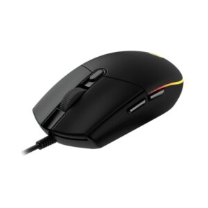 Logitech G102 Lightsync Raton Gaming USB - Sensor Optico 8000 DPI - RGB Lightsync 16.8M Colores - 6 Botones Programables - Frecuencia 1000 Hz - Color Negro