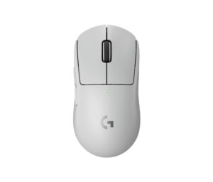 Logitech G PRO X Superlight 2 Raton Gaming Inalambrico - Sensor HERO 2 hasta 44000 DPI - Tecnologia Lightspeed con Polling 8000 Hz - Switches Hibridos Lightforce - Ultraligero 60g - 5 Botones Programables - Color Blanco