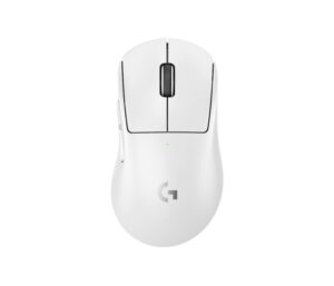Logitech G PRO X Superlight 2 DEX Raton Gaming Inalambrico - Sensor HERO 2 hasta 44000 DPI - Tecnologia Lightspeed y Polling 8000 Hz - Switches Hibridos Lightforce - Ultraligero 60g - 5 Botones Programables - Color Blanco